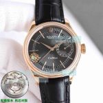 R+ Factory Swiss Replica Gain Weight Rolex Cellini Date 39 Rose Gold Black Face Watch 